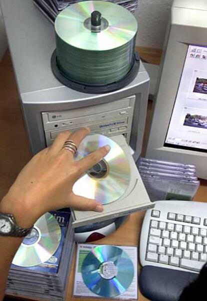 Grabación de CD.