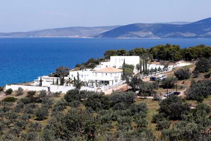 La casa de vacaciones de los reyes Guillermo y Máxima de Holanda en Doroufi, Grecia.