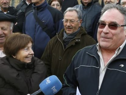 El fraile franciscano Pello Zabala hoy en San Sebasti&aacute;n.