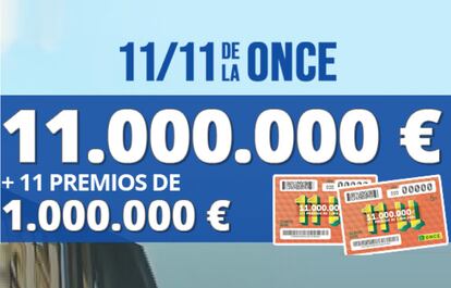 Sorteo 11 del 11 de la ONCE