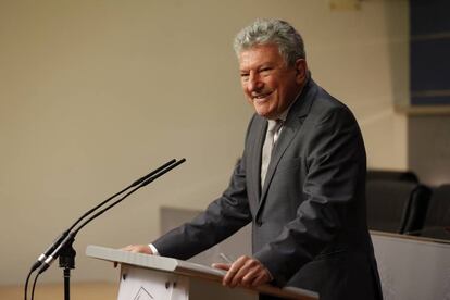 Pedro Quevedo en una comparecencia en el Congreso de los Diputados.
