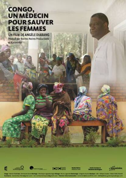 Cartel de la película 'Congo, un medecin pour sauver les femmes, de Angèle Diabang.