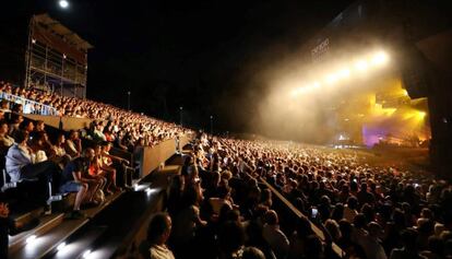 Uno de los conciertos del Festival de Cap Roig de este año.