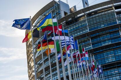 Sede del Parlamento Europeo en Estrasburgo.