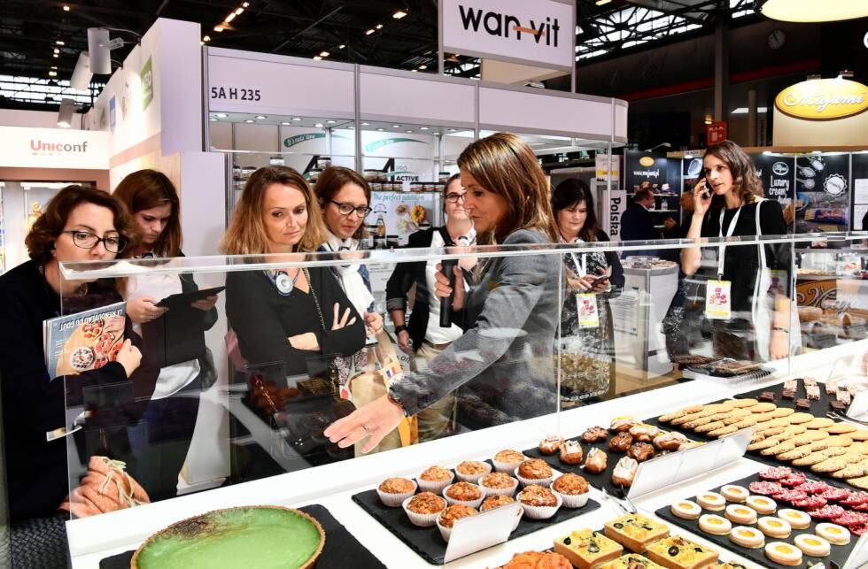 Degustación en SIAL París, la mayor feria de alimentos, cuya próxima edición se celebrará del 18 al 22 de octubre de 2020.