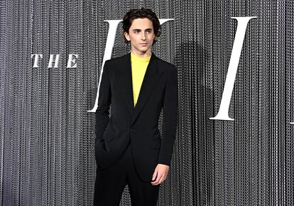 Thimothée Chalamet en el estreno de ‘The King’ en Nueva York.