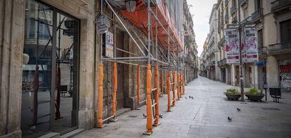 Viviendas en rehabilitación en Barcelona.