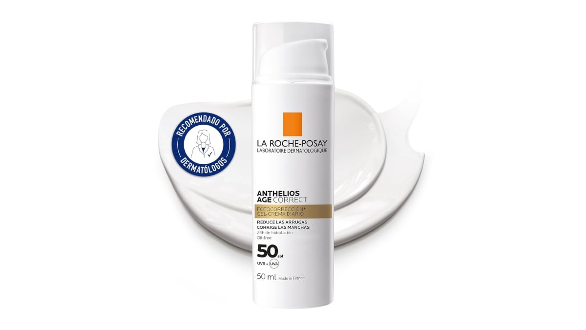 Anthelios Age Correct SPF 50 La Roche-Posay.