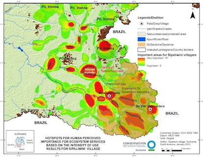 Este es el resultado de la colaboración entre la científica y los pueblos locales.