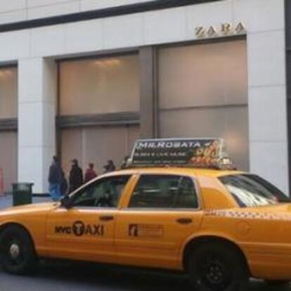 Fachada de la nueva tienda de Zara en Nueva York