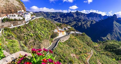 Artenara, el pueblo más alto de Gran Canaria.