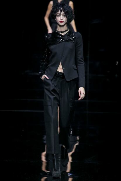 Emporio Armani desfile otono invierno 2015