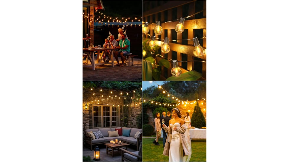 Se pueden utilizar para cualquier evento en exterior.