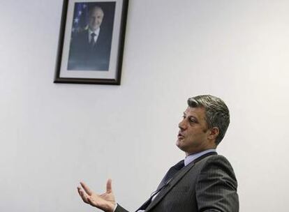 El primer ministro de Kosovo, Hashim Thaçi