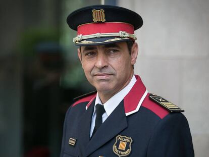 El mayor de los Mossos, Josep Lluís Trapero.