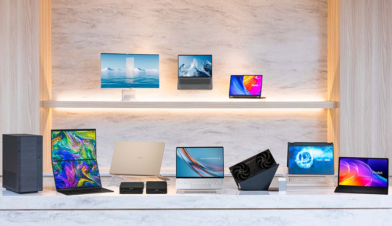 ASUS presenta en el CES 2026 su nueva gama de ordenadores con IA y diseño mejorado