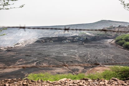 La mina de carbn del Cerrejn, ubicada en la cuenca del ro Ranchera, al sureste del Departamento de La Guajira.