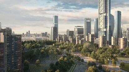 Proyecto Madrid Nuevo Norte, la última ampliación del paseo de la Castellana.