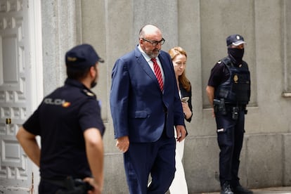 Koldo García, la semana pasada en el Supremo.
