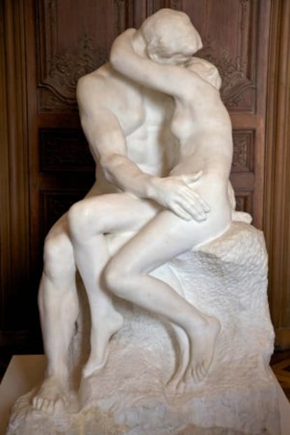 'El beso', de Rodin.