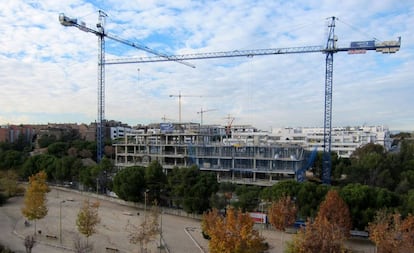 Obra de Inbisa en Madrid.