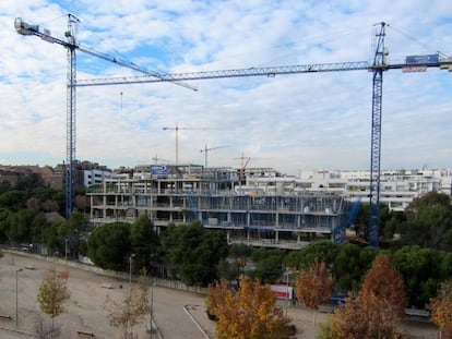 Obra de Inbisa en Madrid.