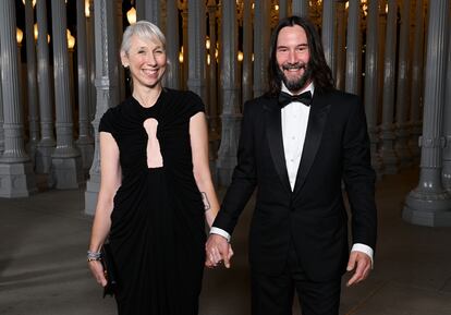 Alexandra Grant y Keanu Reeves