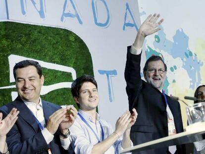 Rajoy asiste al XIV Congreso Nacional del Nuevas Generaciones del PP. 