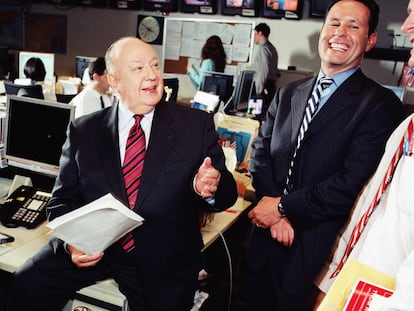 Roger Ailes, en Fox News en 2005.