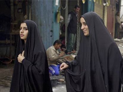 Dos mujeres iraquíes en Bagdad.