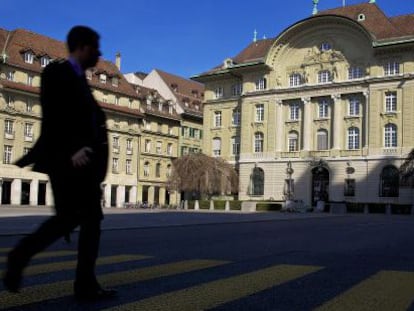 Sede del Banco Nacional de Suiza, en Berna