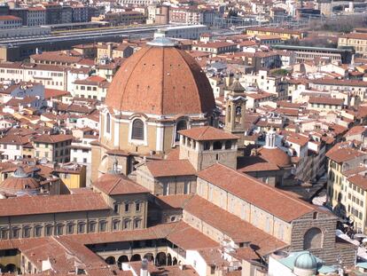 Basílica de San Lorenzo, en Florencia