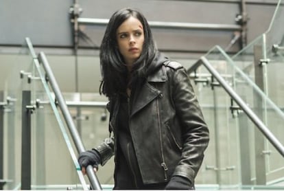 Krysten Ritter, intérprete de 'Jessica Jones'.
