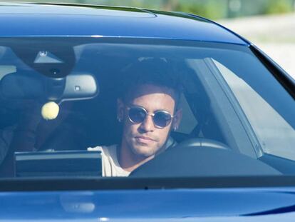 Neymar aquest dimecres a Sant Joan Desp&iacute;.