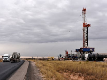 Yacimiento de gas y petróleo en el condado de Lea (Nuevo México).