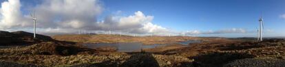 Campo eólico de Iberdrola en Barnesmore, Irlanda