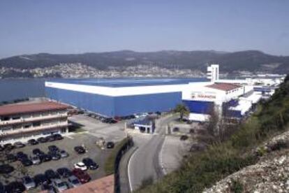 Sede central de la industria de elaboración y transformación de pescado Pescanova en Chapela. EFE/Archivo