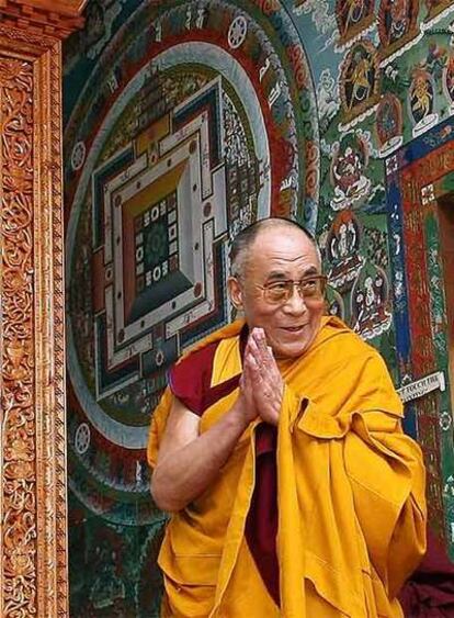 El Dalai Lama, el 16 de marzo en su palacio de Dharamsala.
