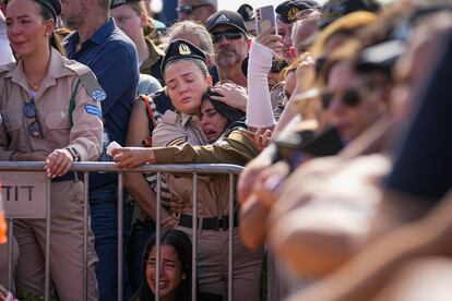 Funeral de la familia Kotz, en Gan Yavne, Israel.