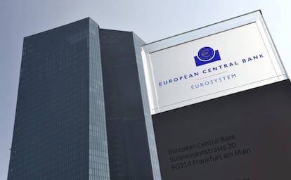 La sede del Banco Central Europeo de Fráncfort, Alemania