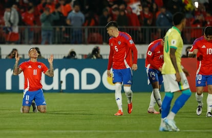 Eduardo Vargas, delantero de la selección chilena