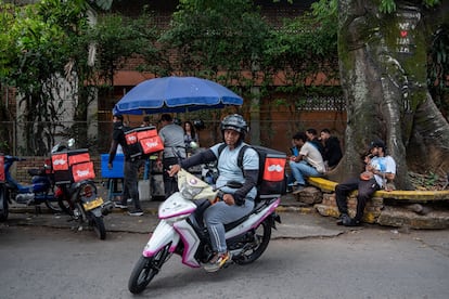 Repartidor de Rappi en Cali, Colombia