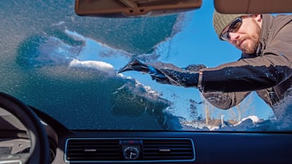 Rascador de hielo para el coche Amazon