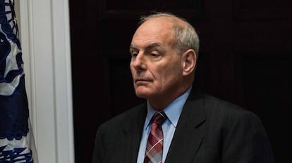 John Kelly, jefe de gabinete de Donald Trump.