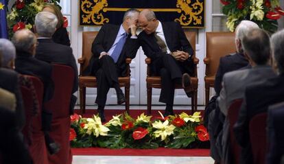 José Antonio Griñán y Manuel Chaves, en una imagen de 2009.