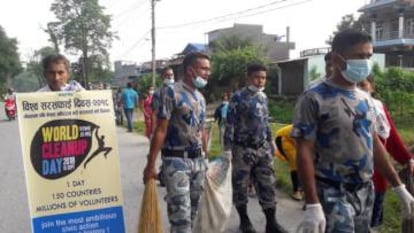 World Clean up Day 2018 en Nepal