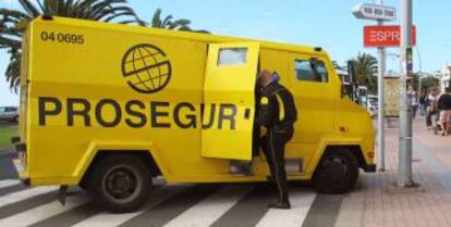Camión de Prosegur Cash en Brasil.