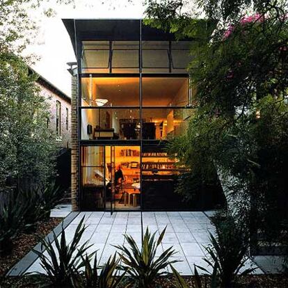 El estudio del arquitecto y Wendy Lewin, en Mosman, Sidney.