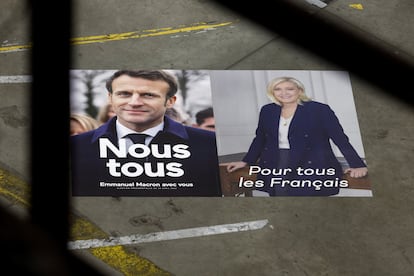 Emmanuel Macron y Marine Le Pen