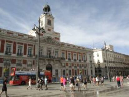 La Puerta del Sol, en Madrid. EFE/Archivo